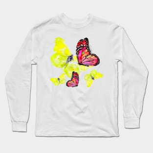 The Butterflies are in my Wardrobe! Again! Long Sleeve T-Shirt